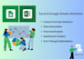 do vba, dashboard, formulas in excel and google sheets
